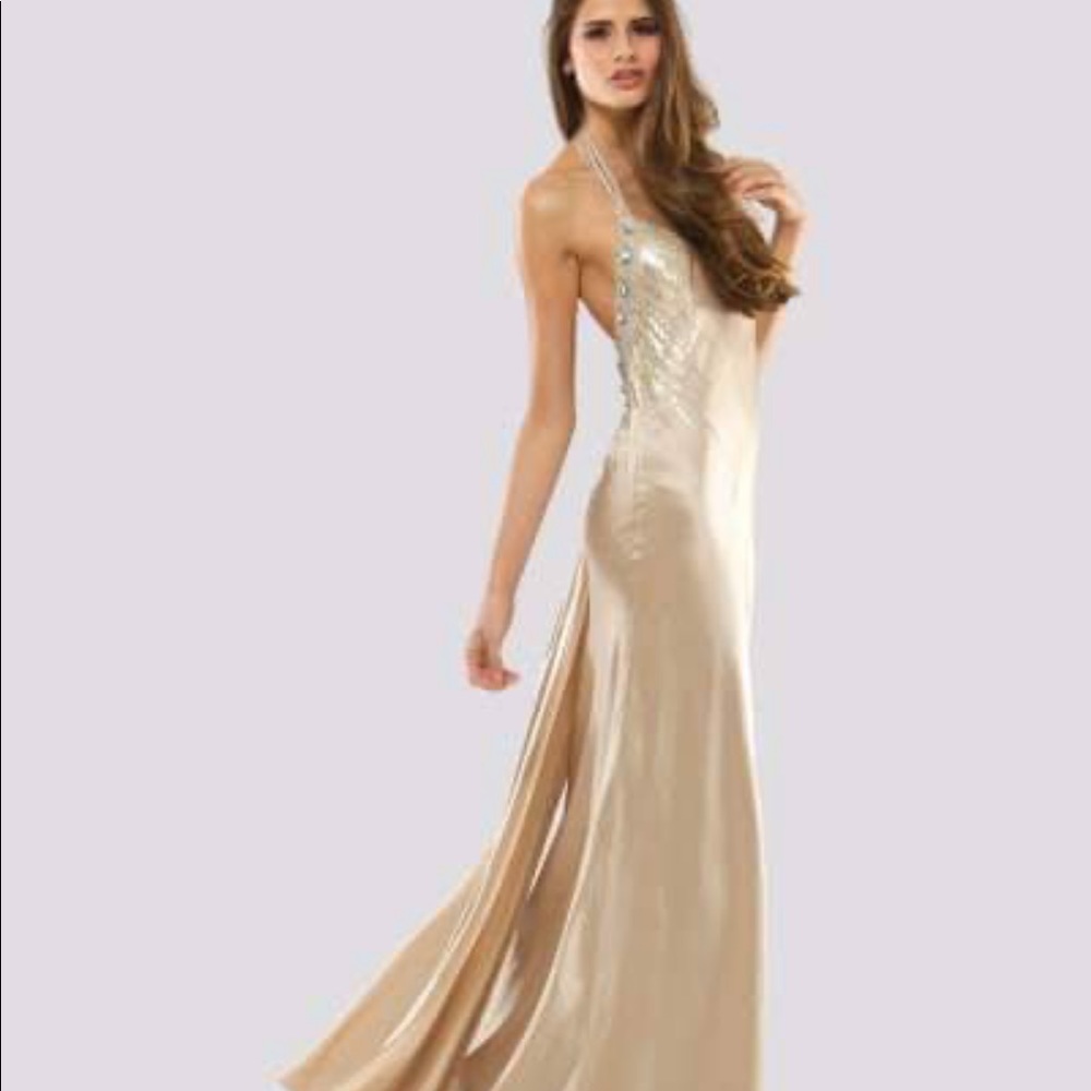 Mignon Champagne dress